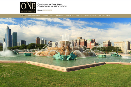 One Museum Park West: One Museum Park West Homeowners Association Website for Homeowner Association App Builders