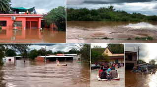 En Tucumán la solidaridad se queda cuando baja el agua