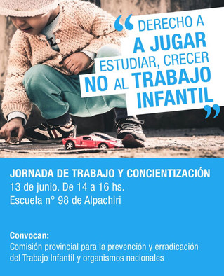 En Tucumán le dicen No al Trabajo Infantil