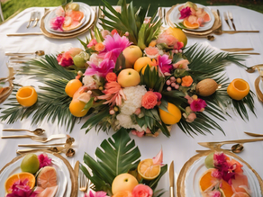 Ultimate Guide to Adding Tropical Flair to Your Wedding