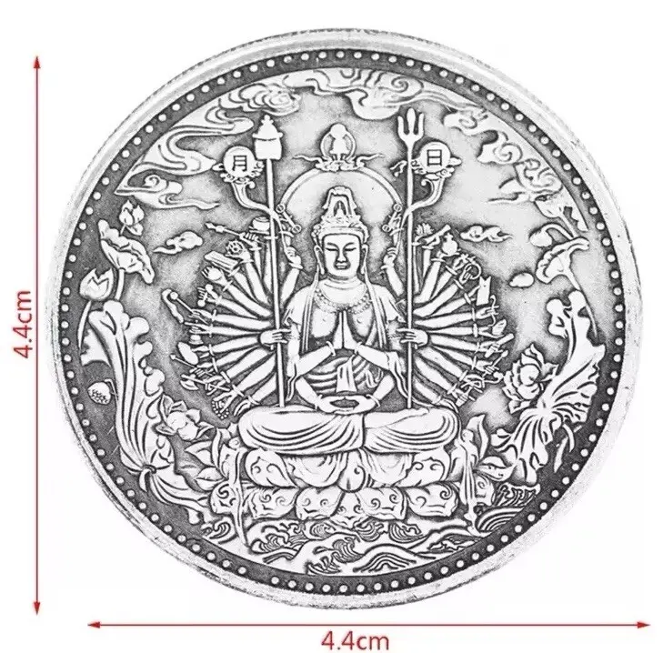 Lord Buddha Old Ancient Rare Collectible Coin