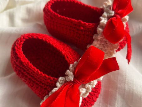Sapatinho Vermelho para Bebê