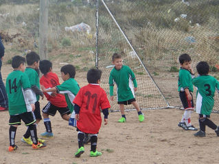 Encuentro de Fútbol Infantil en Plaza Huincul