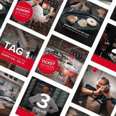 Gastmesse Social Media Grafiken