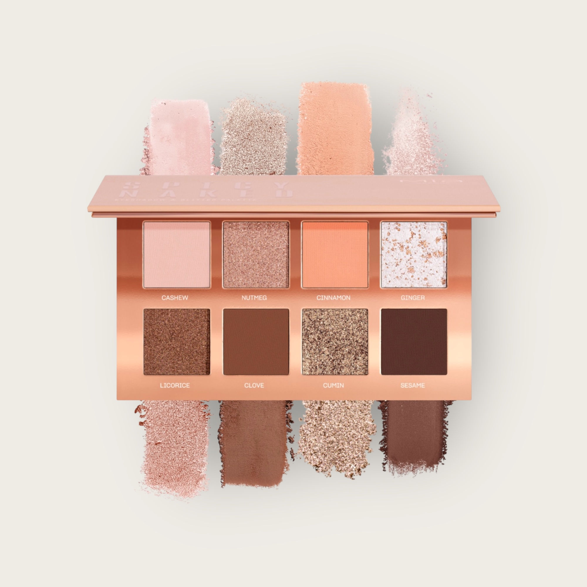 Mia Makeup Italy Multi-Finish Eye Palette Spicy Naked