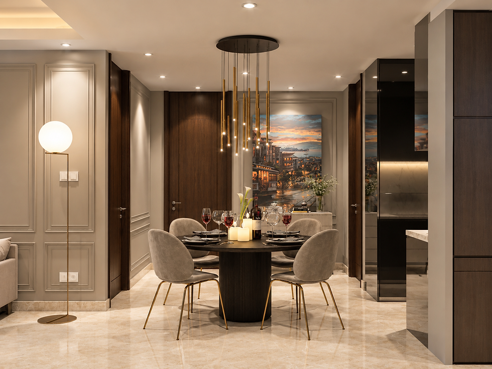 American Classic Interior Living Room