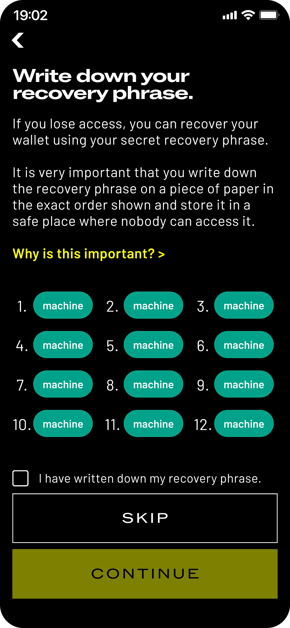Verified ID recovery - 17