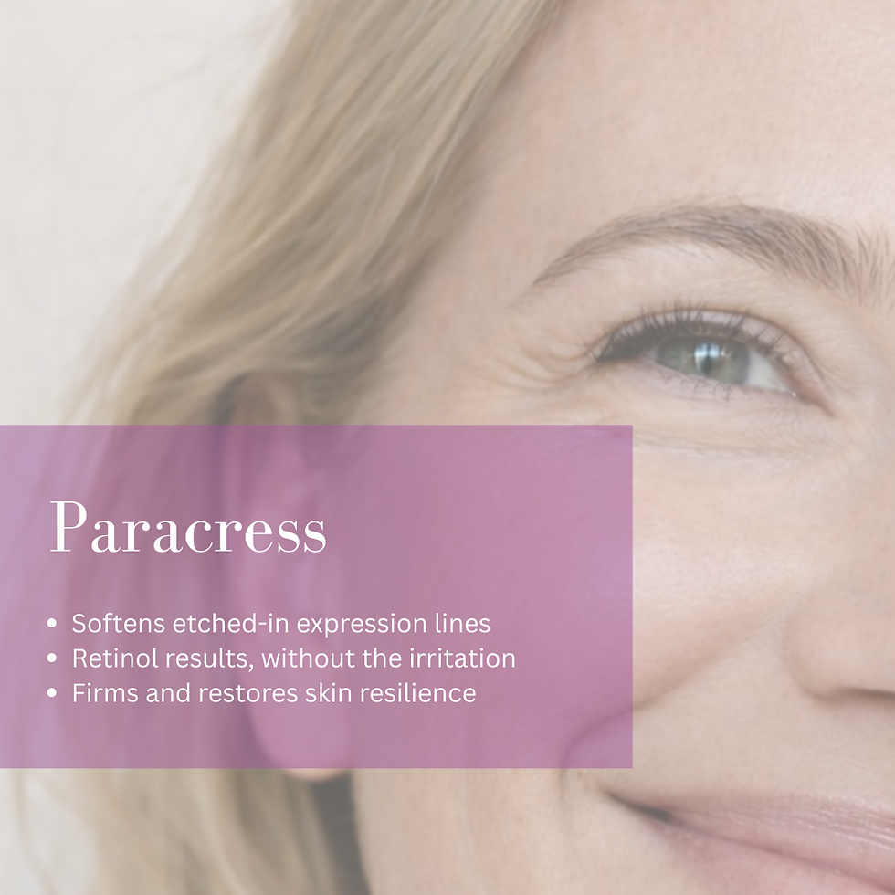 Woman smiling with paracress benefits for skin