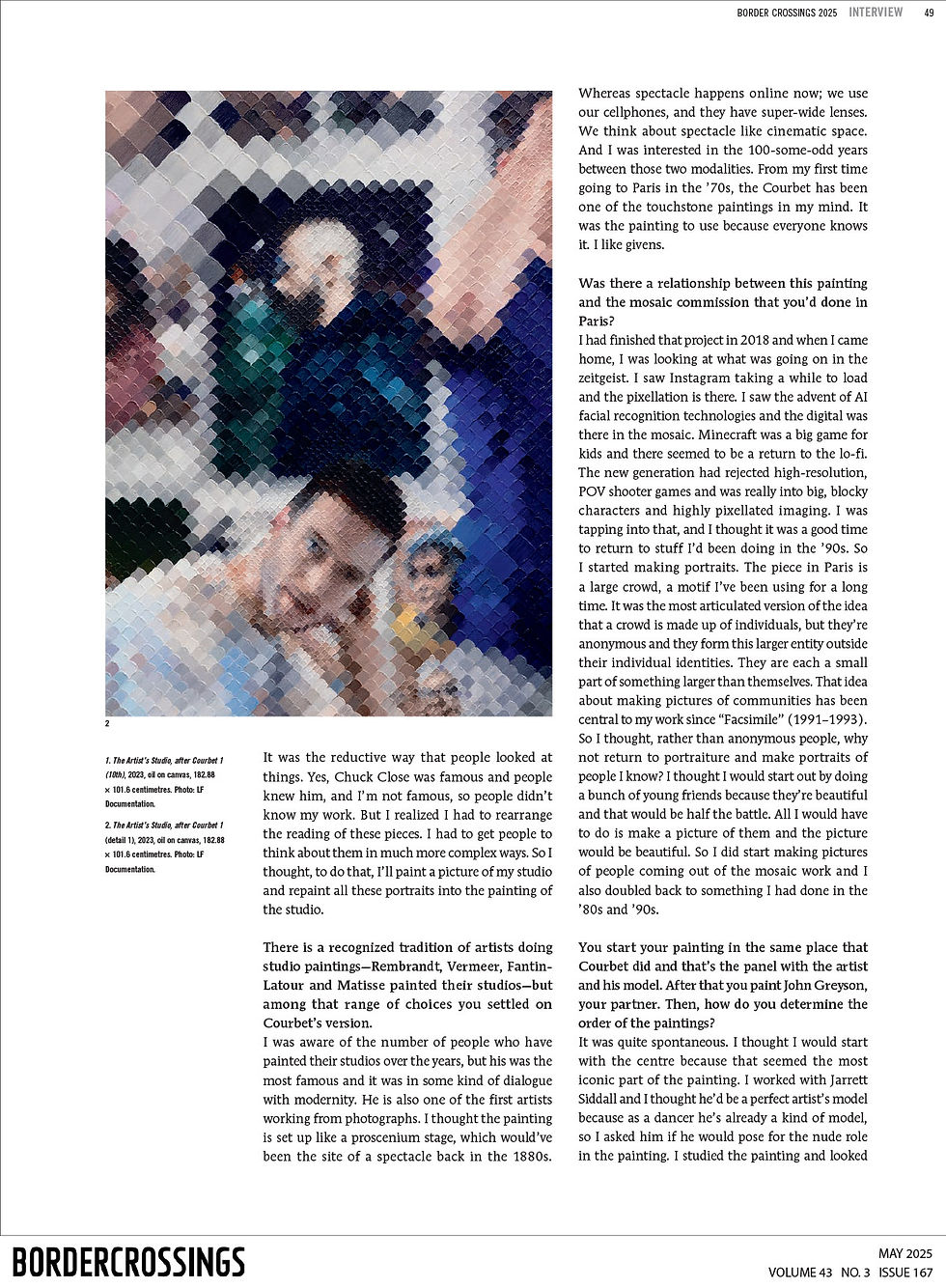 Thumbnail: Stephen Andrews in Border Crossings: The Archive / May 2025