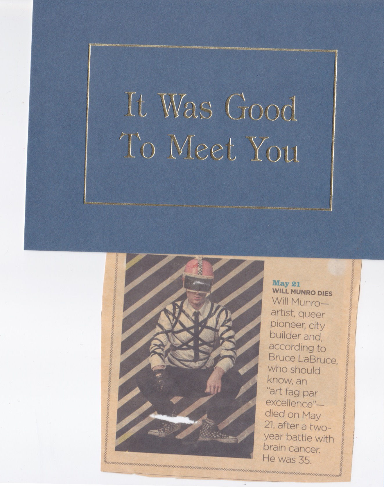 Keith Cole, It Was Good To Meet You (2026)