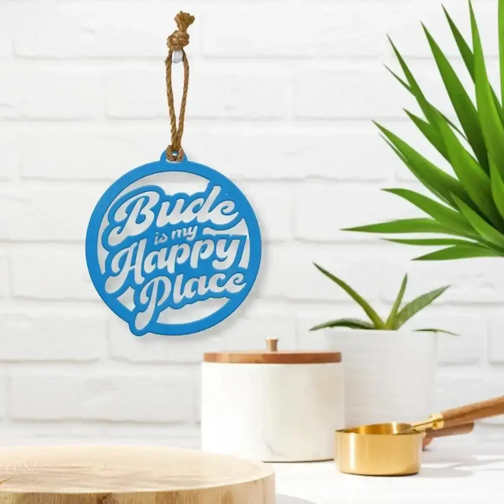 Bude is My Happy Place Wall Hanging