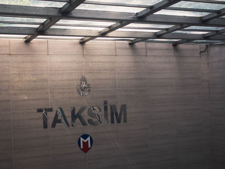 Istanbul cable car station 