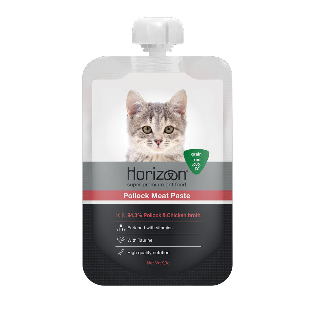 הורייזן מחית בשר לחתלתולים בטעם דג זהבון 90  גרם