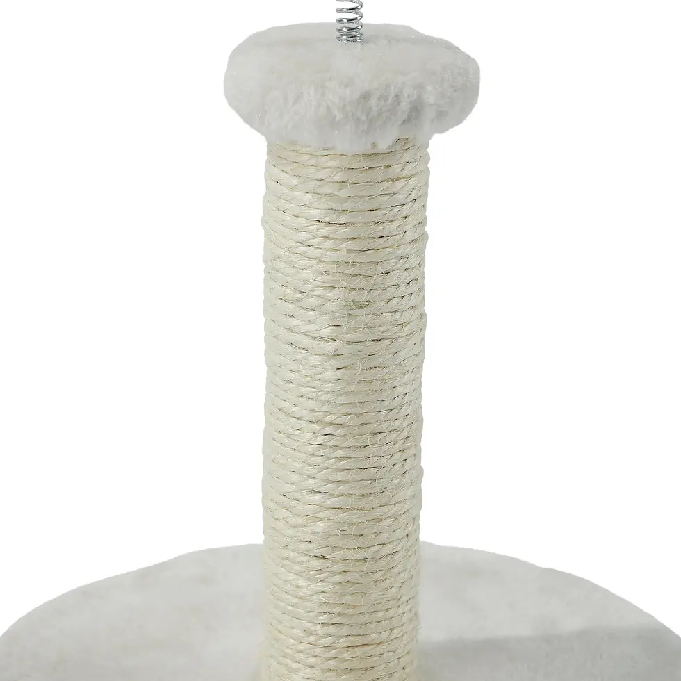 תמונה ממוזערת: עמוד הגירוד הראשון שלי M-Pets עם נוצה - לבן