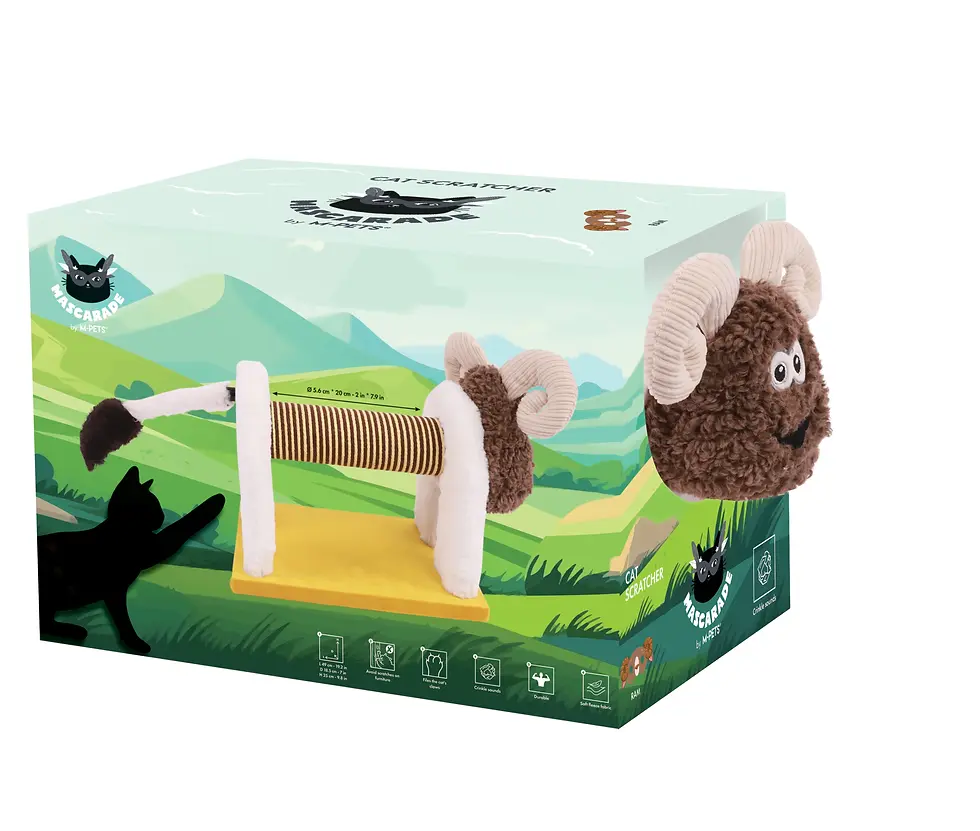 תמונה ממוזערת: עמוד גירוד רוחבי M-Pets MASCARAD איל