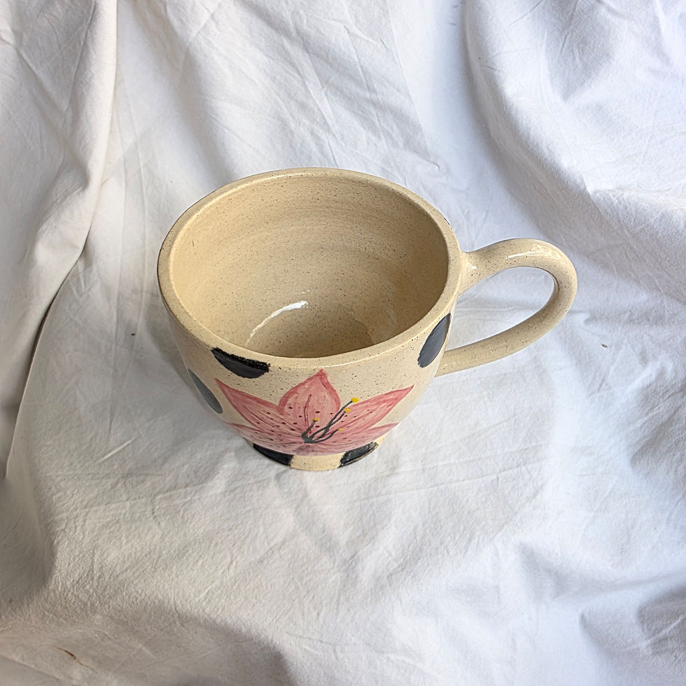 Thumbnail: Lily with Polka Dots Mug