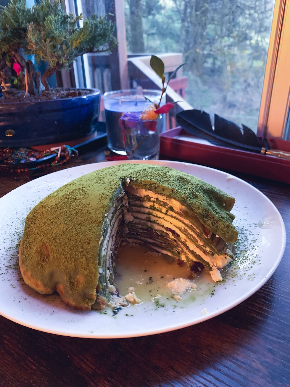 How to make Matcha Mille Crêpe Cake