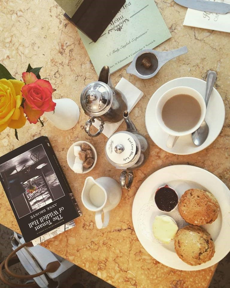 A tearoom in Cambridge, England.