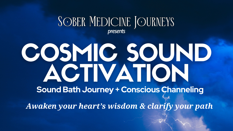 Cosmic Sound Activation: Sound Bath Journey and Conscious Channelling