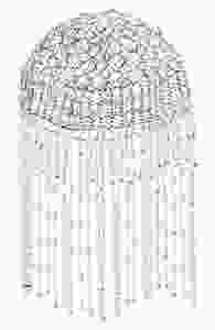 TOPSHOP Fringed Headpiece, Main, color, SILVER