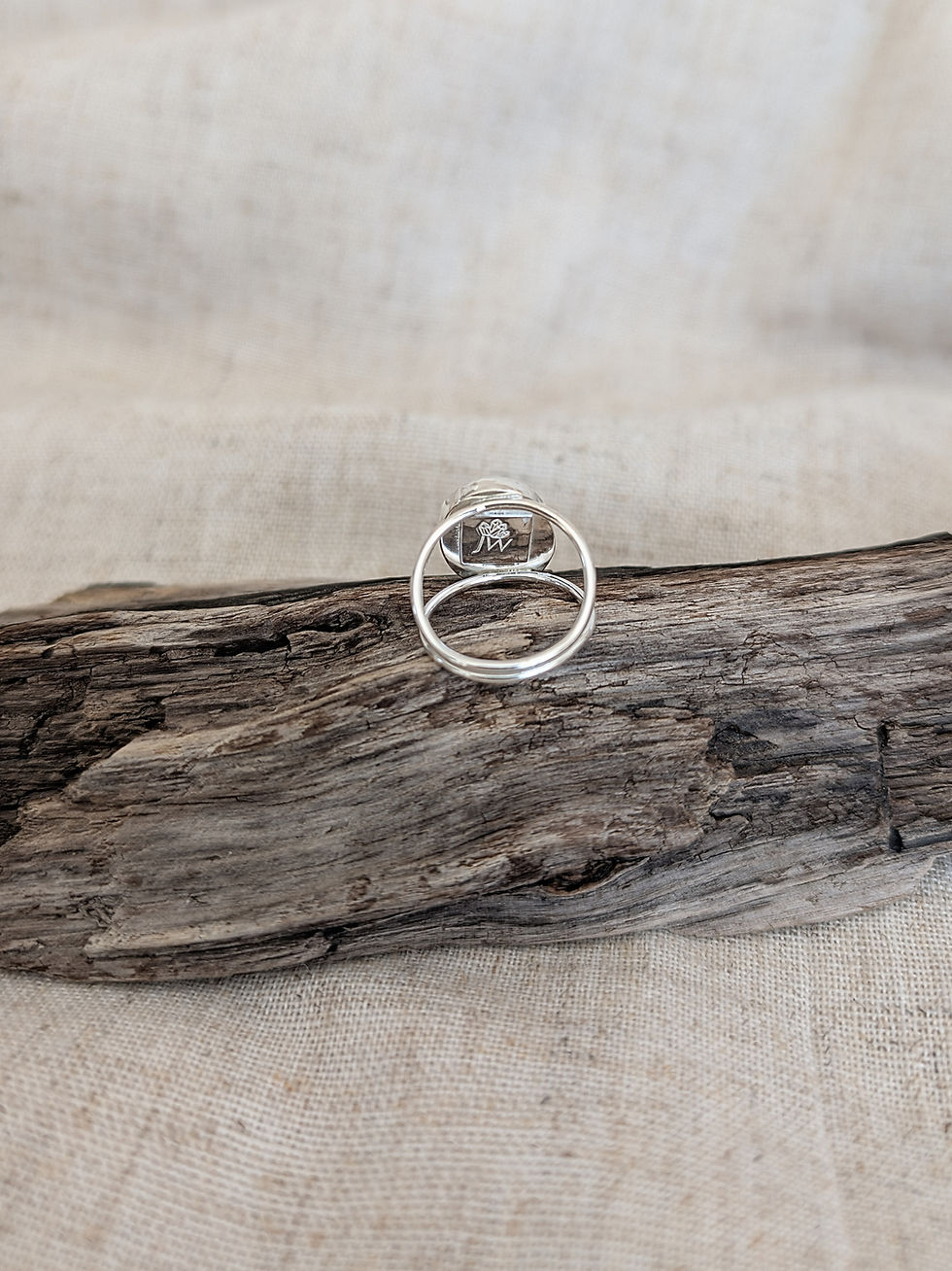 Thumbnail: LAGOA// Turquoise Sterling Silver Ring • Size 5