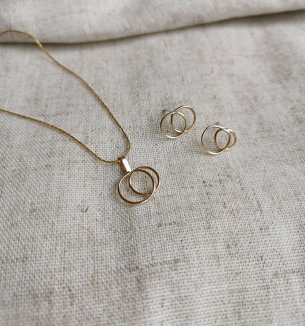 Thumbnail: OOVA// Double Loop Studs