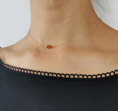 DUSK// Baltic Amber Necklace | jasperwild.com