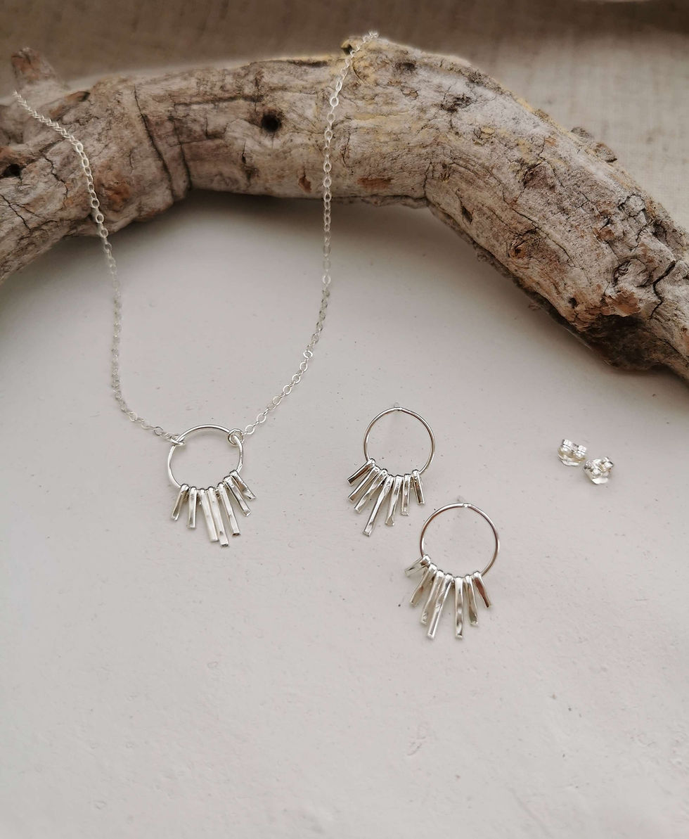 Thumbnail: INTA// Sunray Fringe Necklace