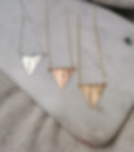 Miniature : QUINCA// Collier Franges Martelée