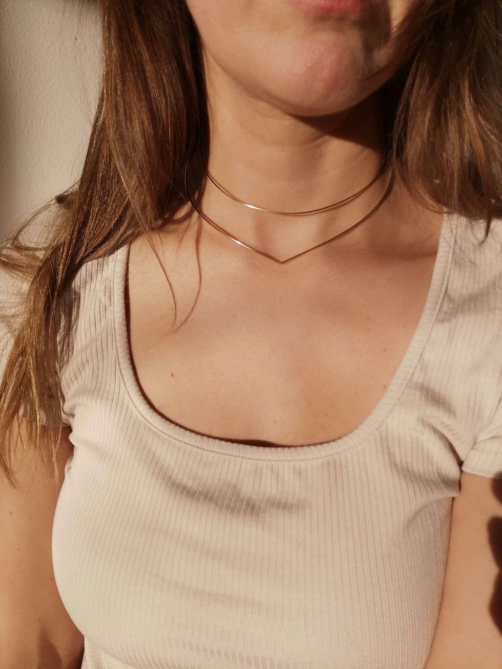 Miniature : IRIS// V Choker Necklace