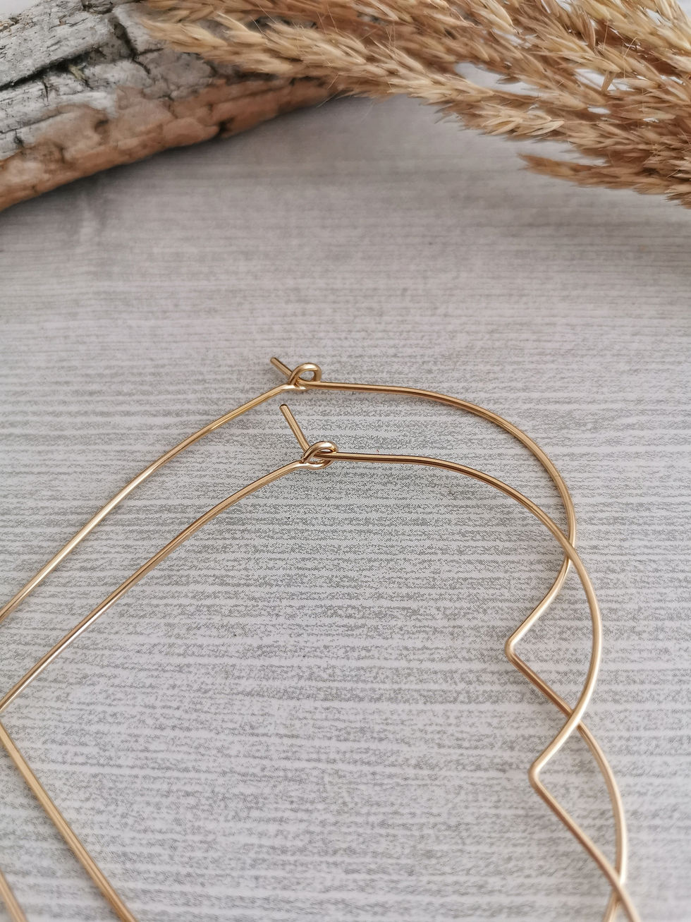 Thumbnail: SWAN// Geometric Hoop Earrings