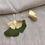 Thumbnail: GINKGO// Large Hammered Leaf Earrings
