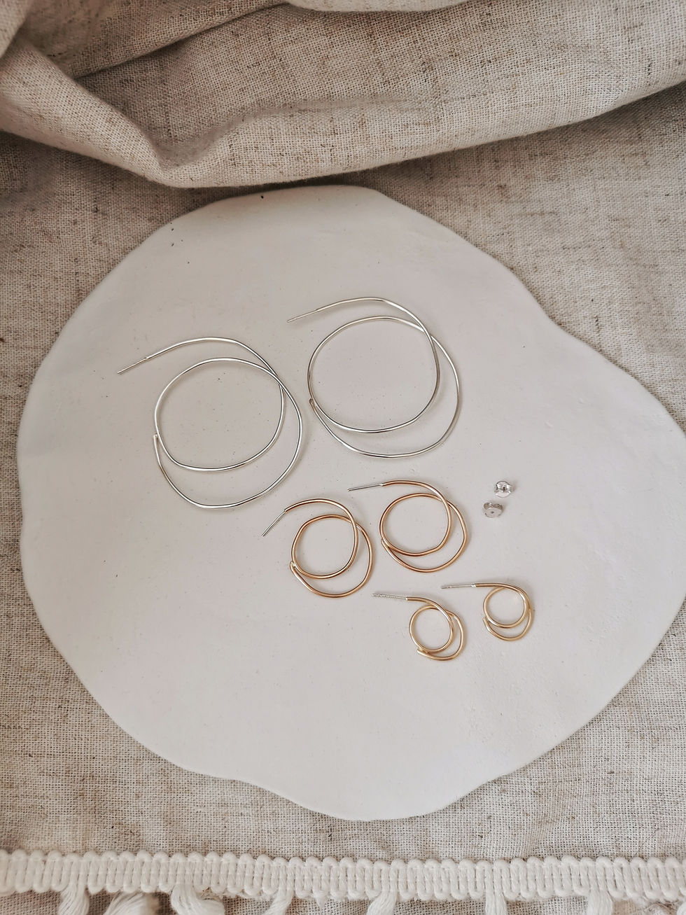 Thumbnail: AUREOLA// Spiral Stud Loops