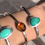 Thumbnail: LIKA// Royston Turquoise Sterling Silver Arm Cuff