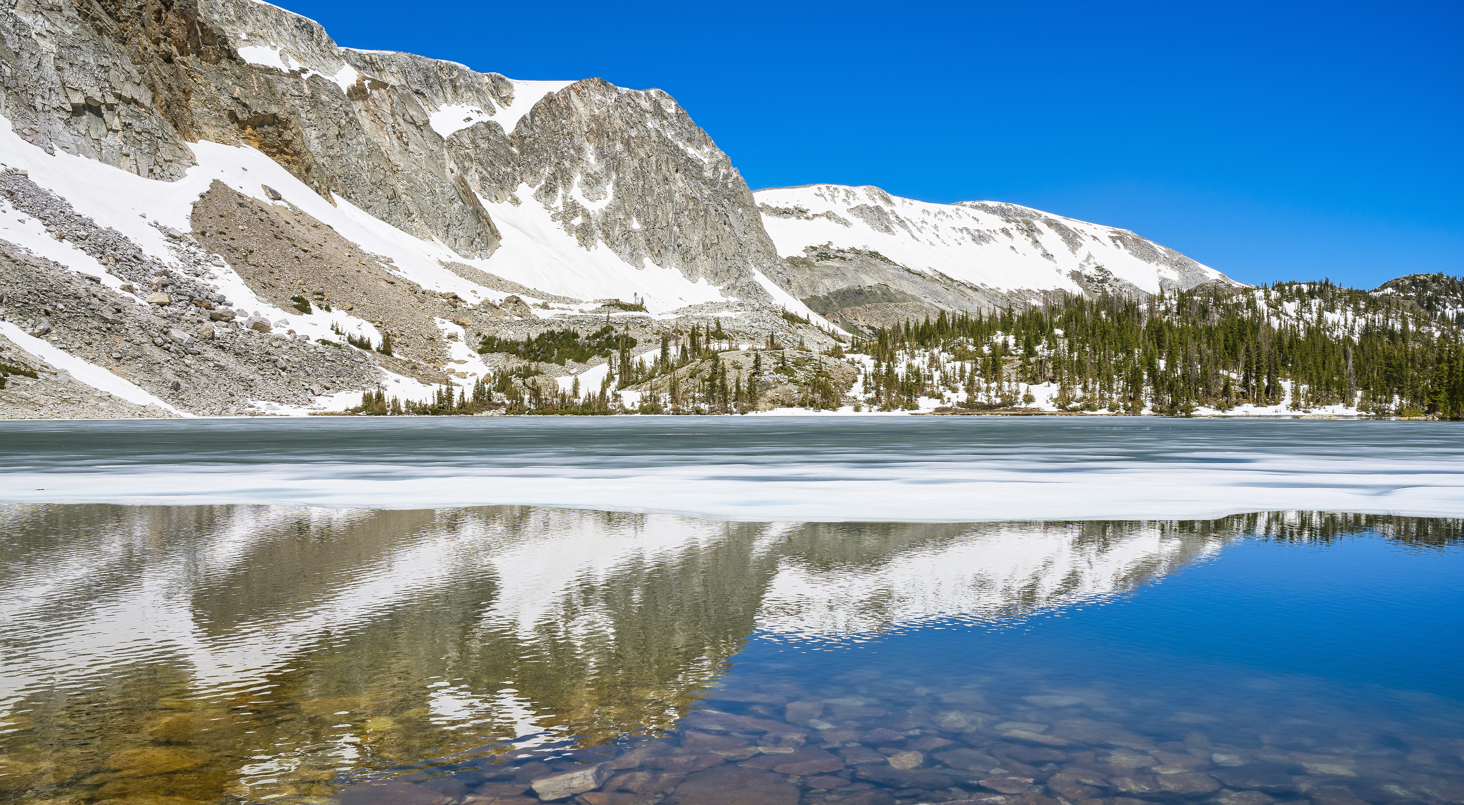 Winter's Last Ice
