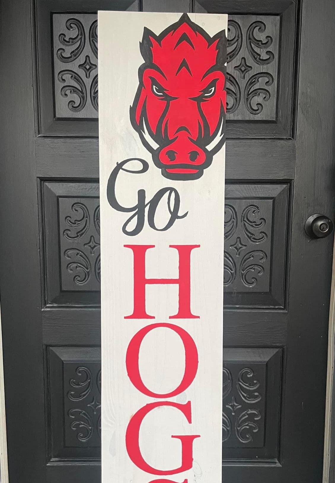 "GO HOGS"