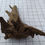 Thumbnail: Thai Bogwood 16: Length 12" x Height 4" x Width 6": Weight 350g (bottom to top view)