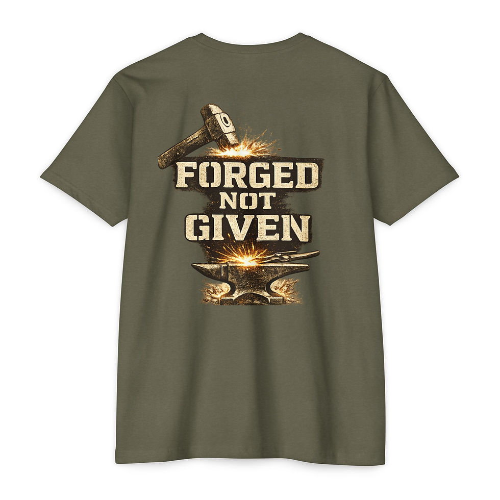 Thumbnail: Forged Not Given | Pressure Creates Purpose