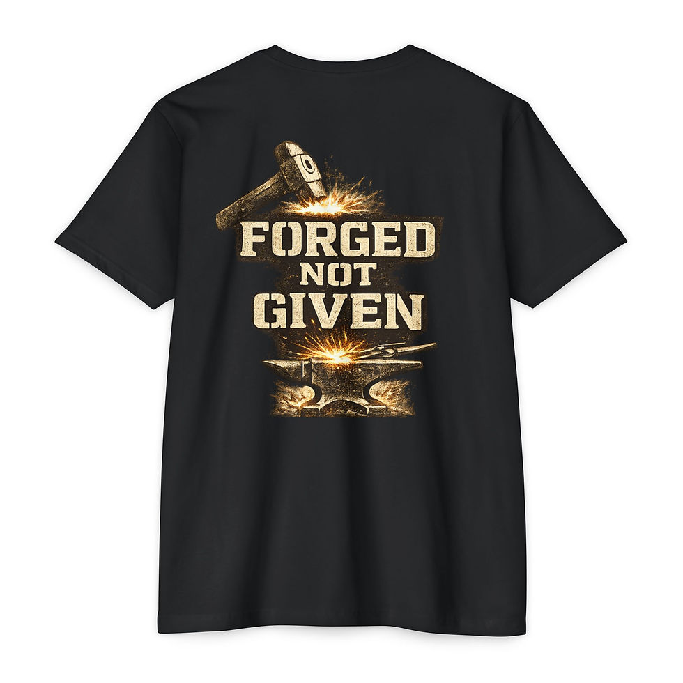 Thumbnail: Forged Not Given | Pressure Creates Purpose