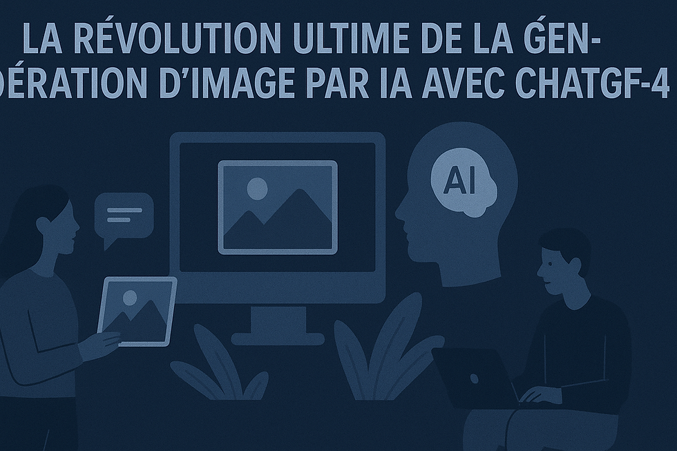 Chat GPT-4o : La Révolution Ultime de la Génération d'Images par IA ?