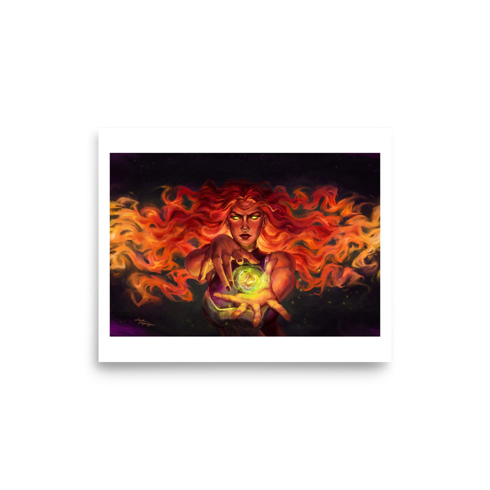 Thumbnail: "UV Princess" - Starfire Art Print