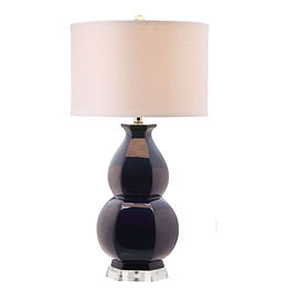 JUNIPER 30-INCH H NAVY TABLE LAMP