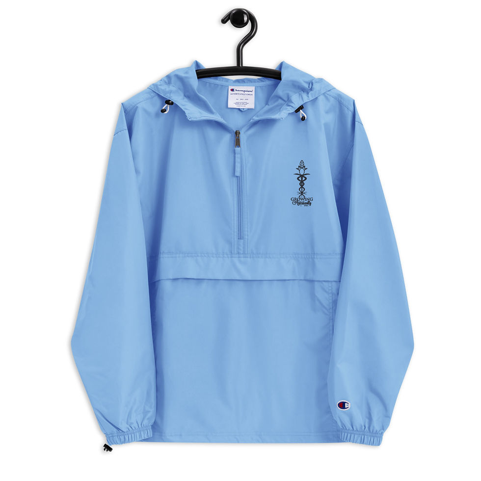 Thumbnail: Embroidered Champion Packable Jacket
