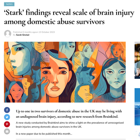 ‘Stark’ findings reveal scale of brain injury among domestic abuse survivors - NR Times 