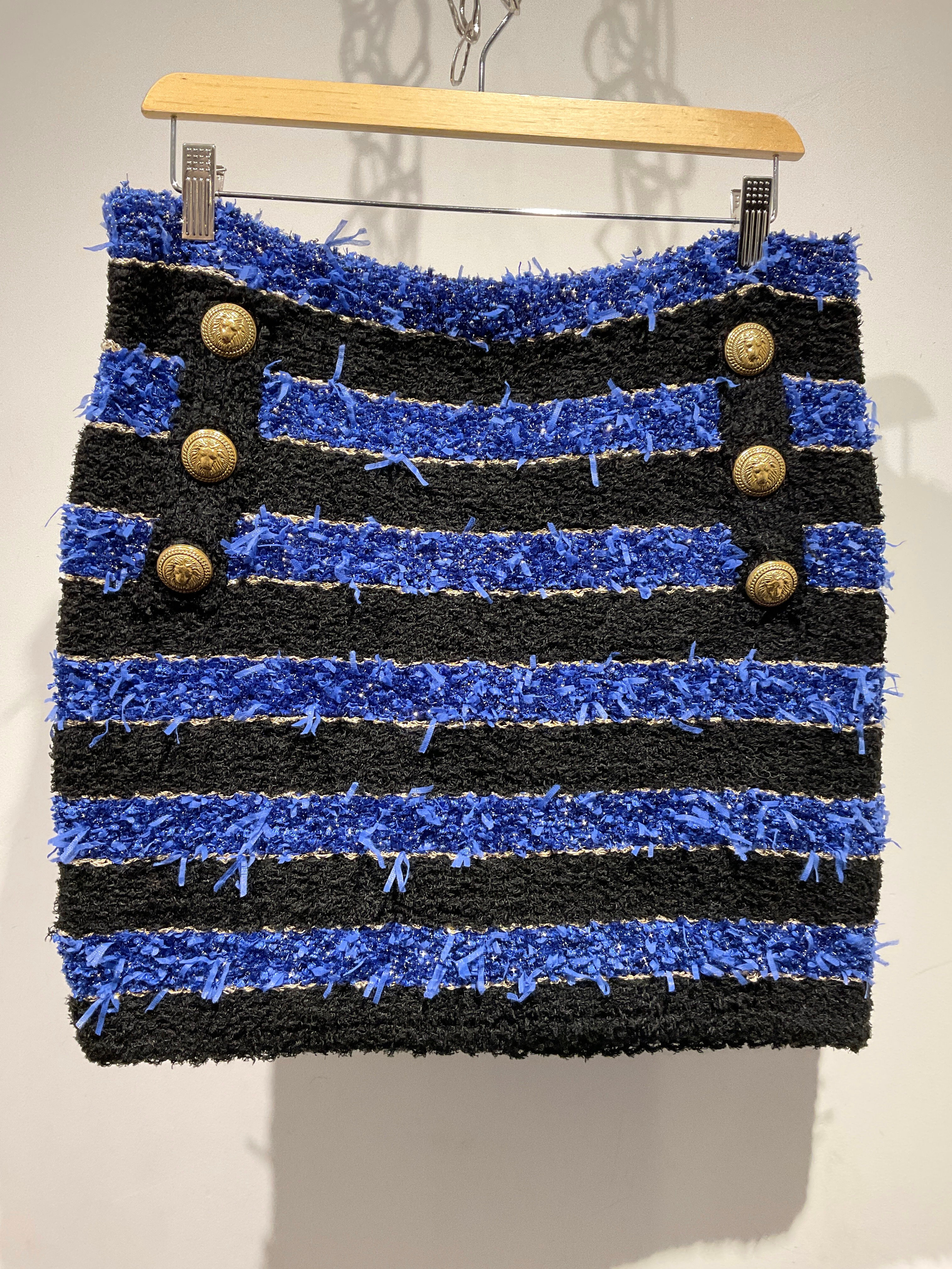 BALMAIN - Jupe courte - 