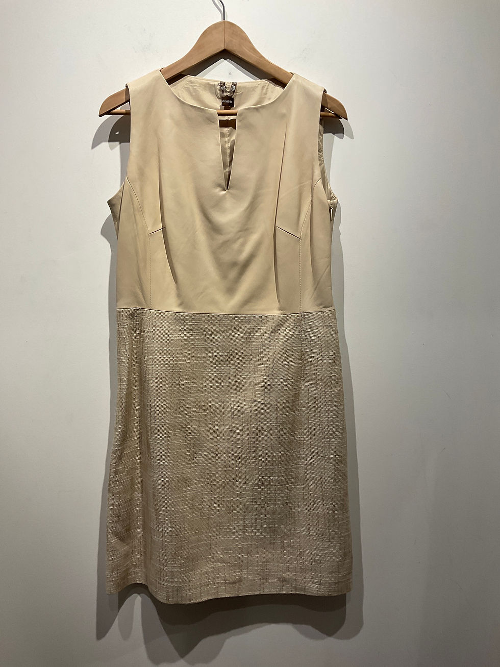 Miniature : DANIER - Ensemble  2 pieces veston et robe cuir lin - M