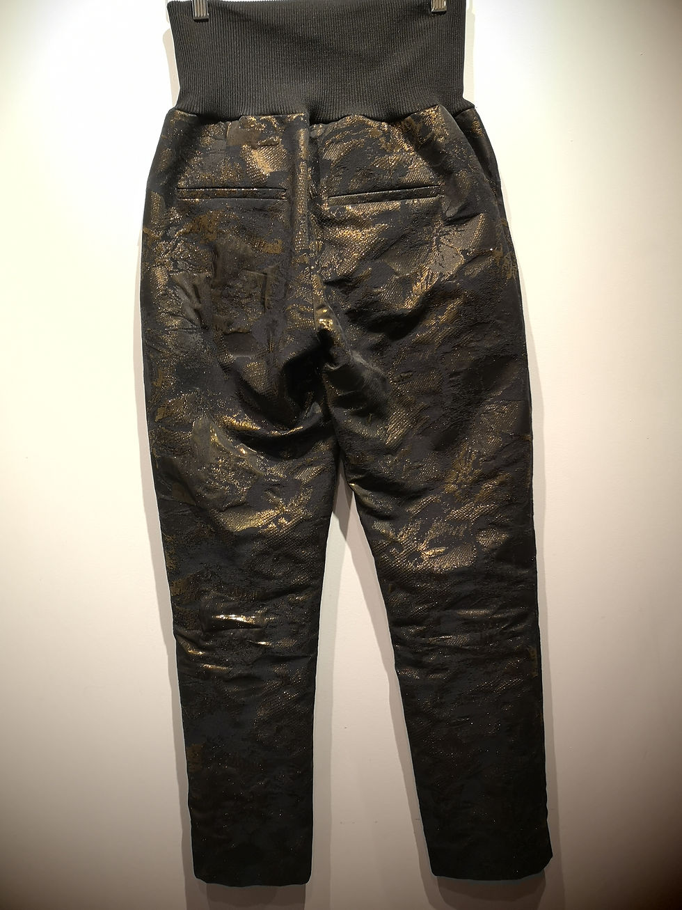 Miniature : Pantalon sans étiquette, bronze et noir, S/M