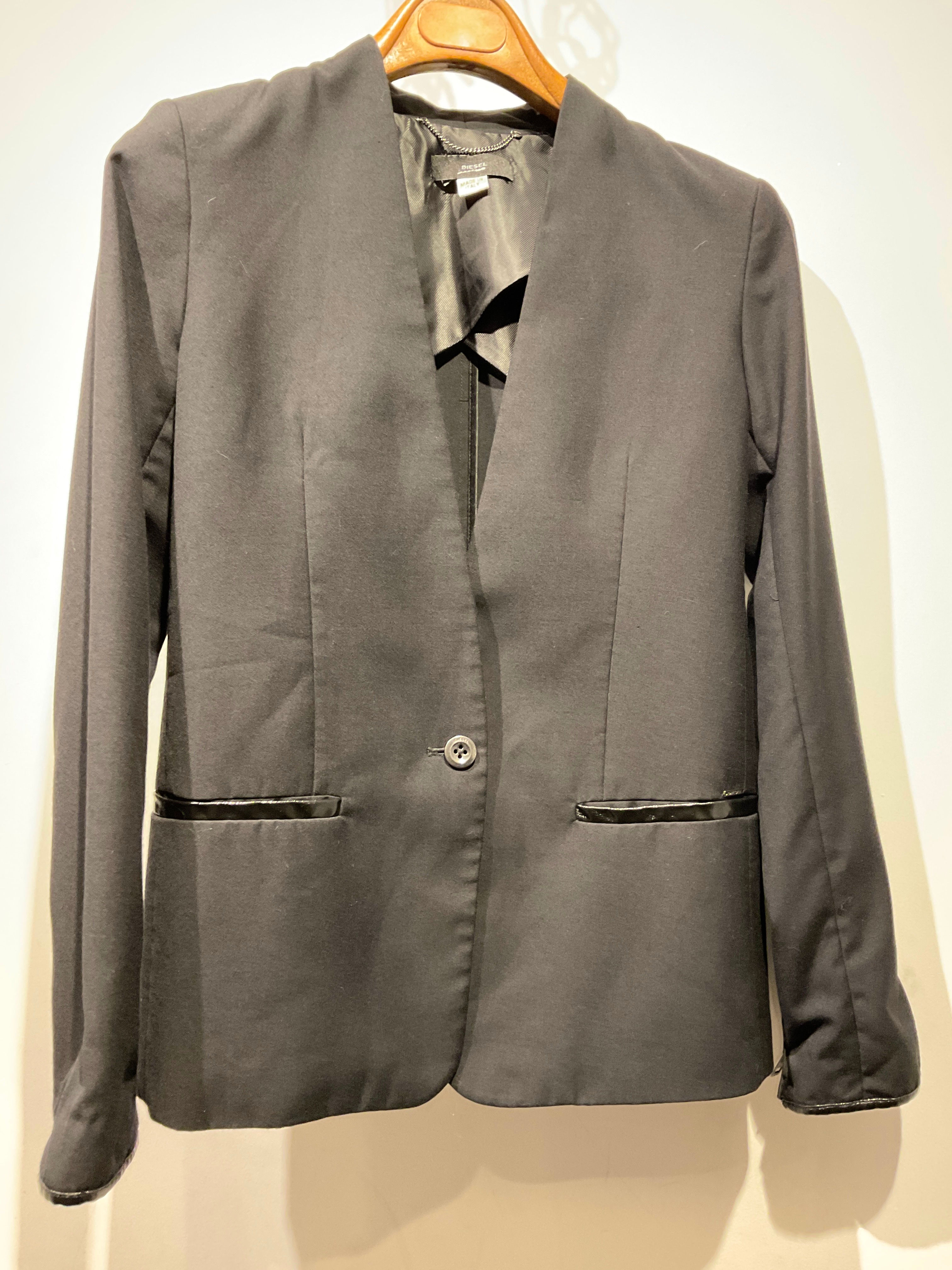 DIESEL - Veston noir - S