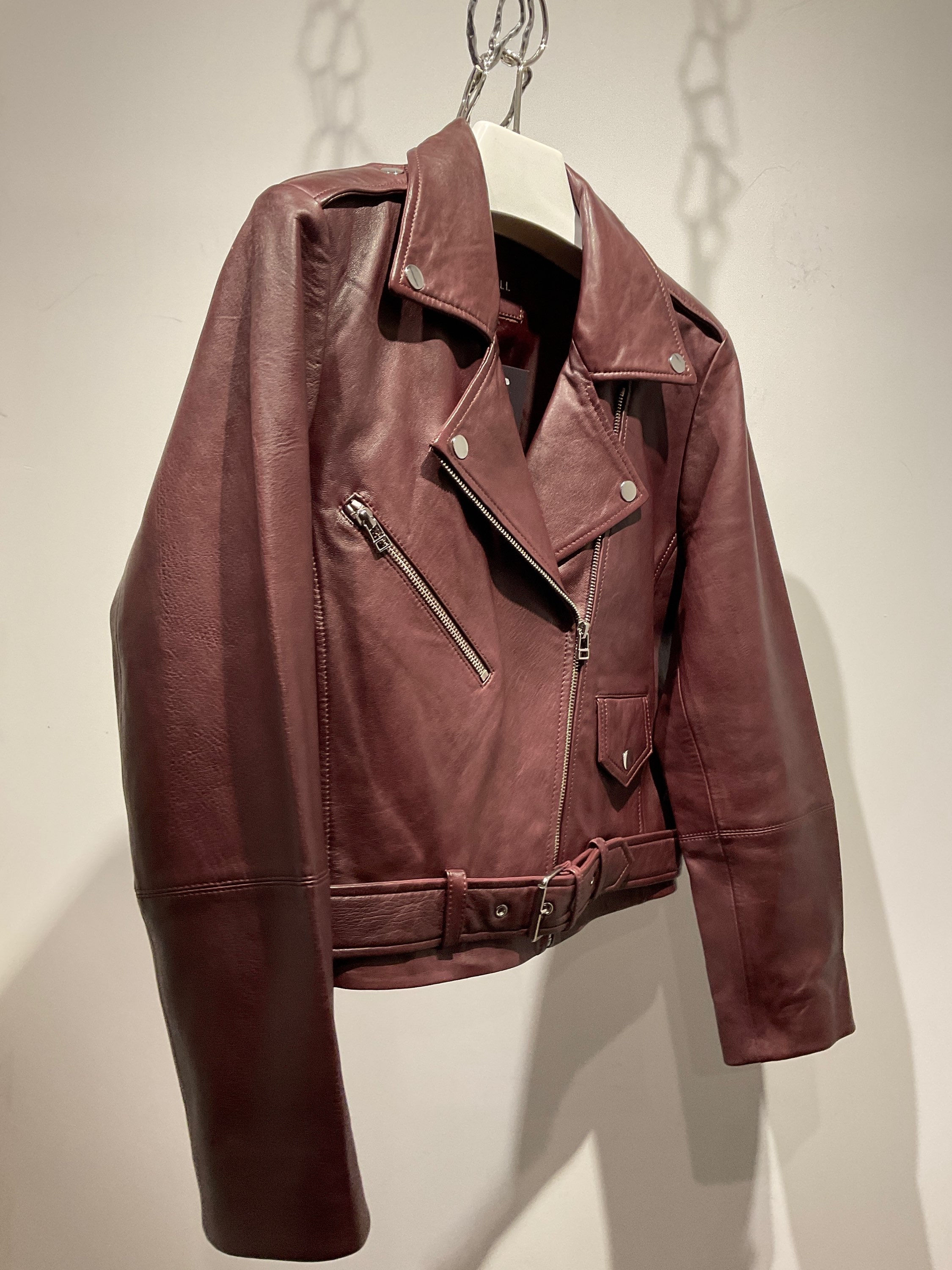 CAROLL - Perfecto cuir d’agneau - 40