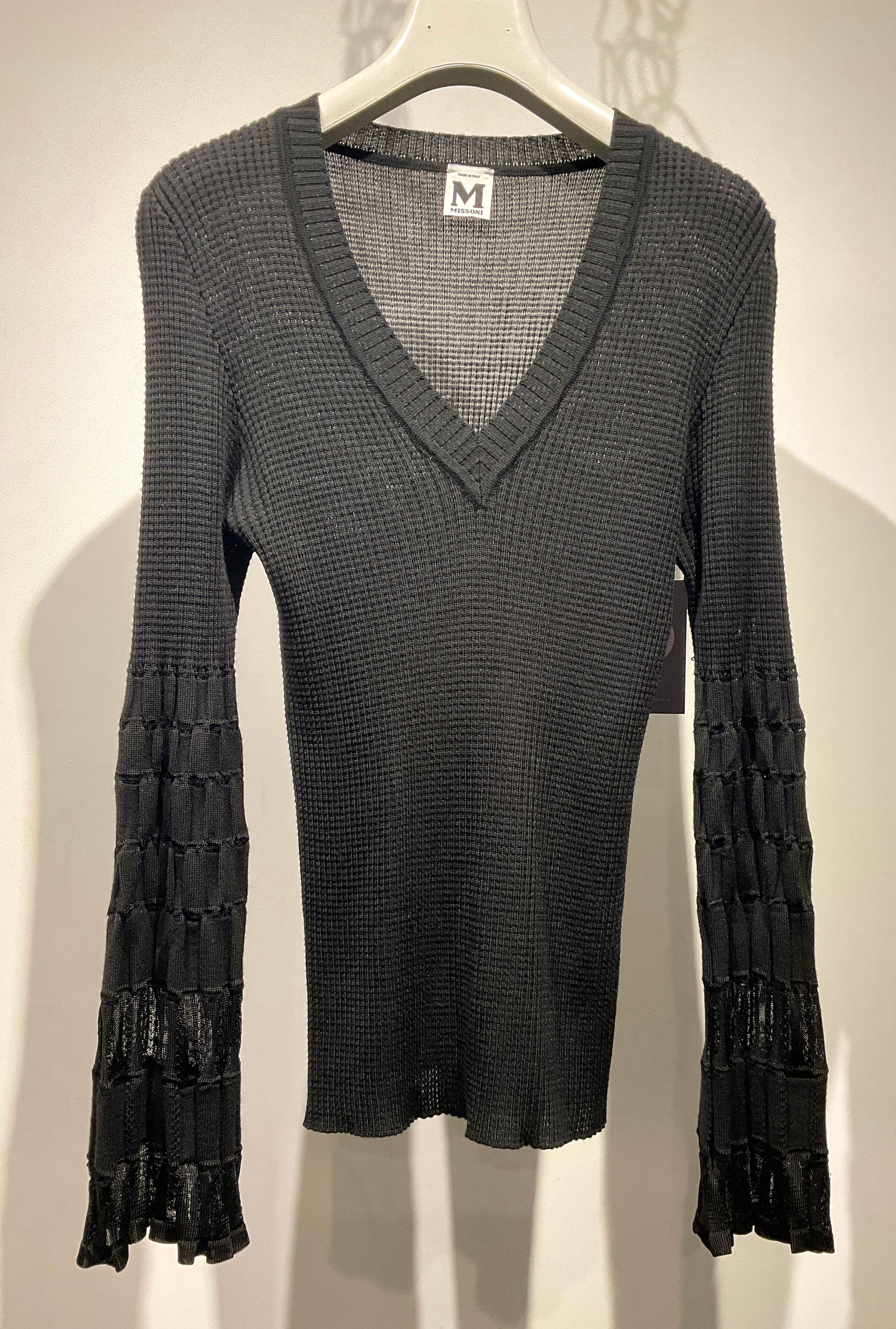 MISSONI - Pull tricot maille - M
